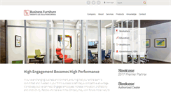 Desktop Screenshot of businessfurniture.net